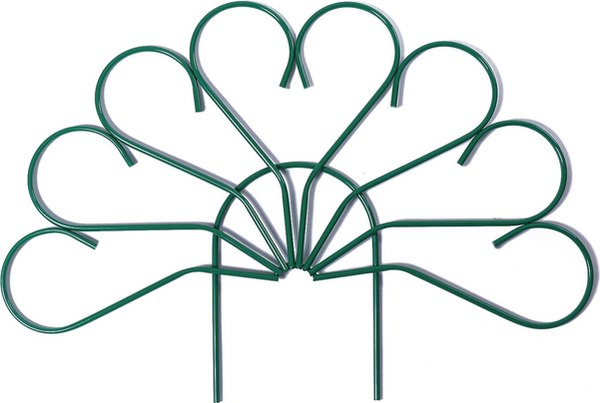 Изгородь декоративная GREENGO Павлин-2 62x450см 5 секций - фото