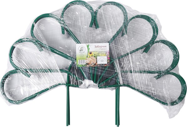 Изгородь декоративная GREENGO Павлин-2 62x450см 5 секций