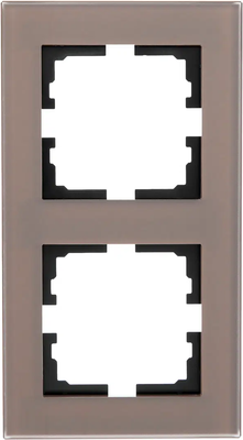 Рамка для выключателей и розеток Lezard Vesna 742-M6780-152 - фото