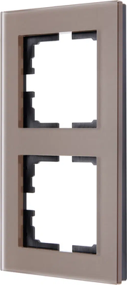 Рамка для выключателей и розеток Lezard Vesna 742-M6780-152