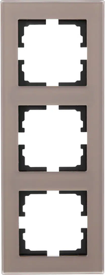 Рамка для выключателей и розеток Lezard Vesna 742-M6780-153 - фото