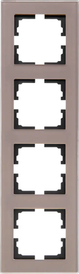 Рамка для выключателей и розеток Lezard Vesna 742-M6780-154 - фото