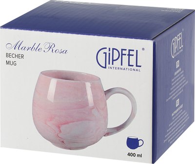 Кружка Gipfel Marble Rosa 52694