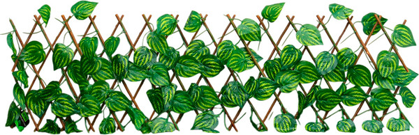 Изгородь декоративная GREENGO Лист осины 35x120см - фото