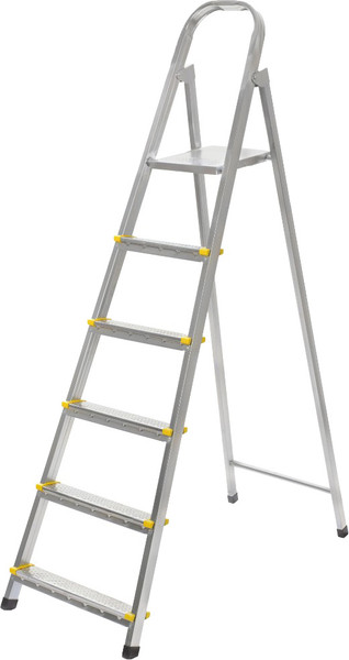 Лестница-стремянка Comfort Alumin Group Кайлас 6 ступеней / 005910 - фото