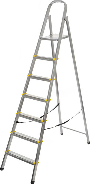 Лестница-стремянка Comfort Alumin Group Кайлас 7 ступеней / 005911 - фото