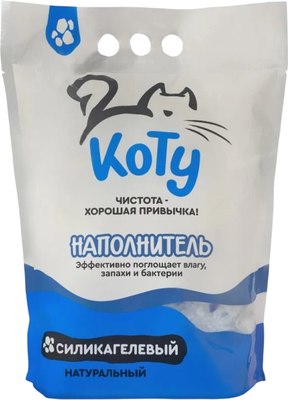 Наполнитель для туалета Коту Силикагелевый - фото