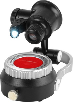 Лупа-очки Veber MG15-55 ювелирная с подсветкой / 31776