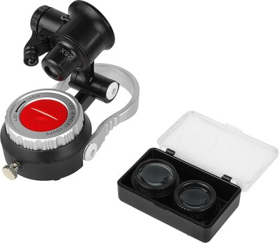 Лупа-очки Veber MG15-55 ювелирная с подсветкой / 31776