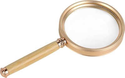 Лупа ручная Veber MG10X75 с ручкой / 32128 - фото