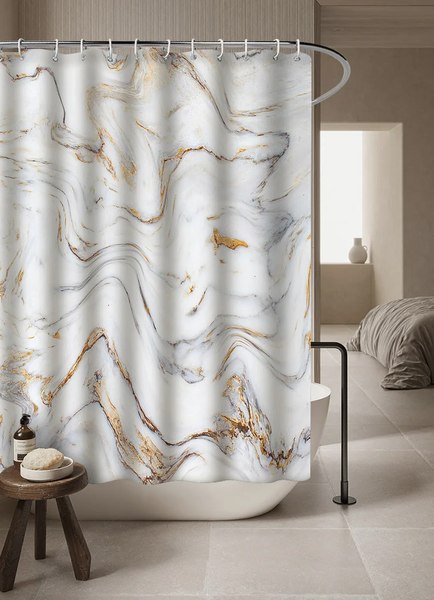 Шторка-занавеска для ванны Saniteco YLSY221001 / 640800295H - фото