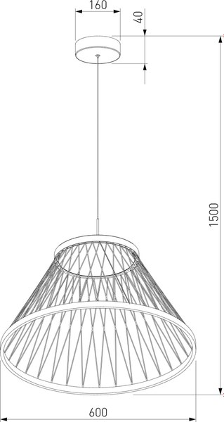 Потолочный светильник Евросвет Cesta 40017/1 LED