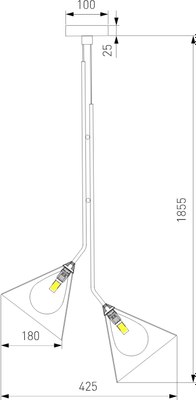 Люстра Евросвет Enigma 70161/3
