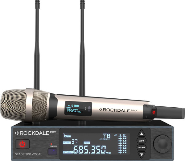 Радиосистема микрофонная Rockdale Pro Stage 200 Vocal - фото