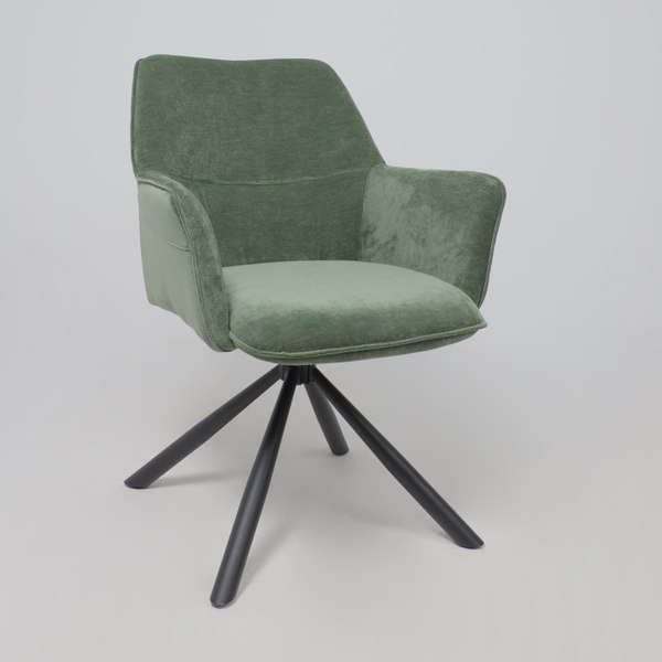 Кресло мягкое AksHome Graff поворотное