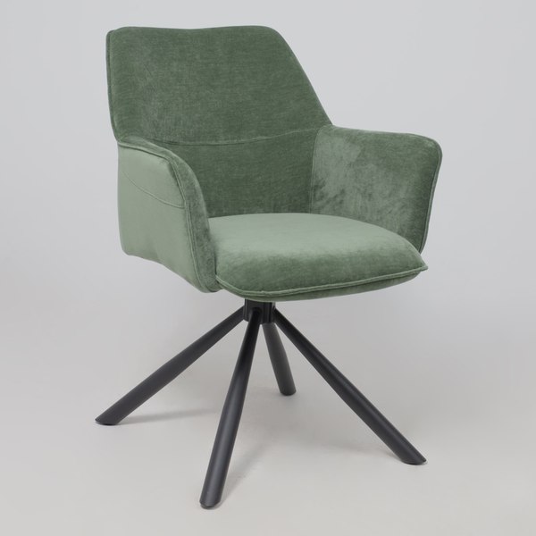 Кресло мягкое AksHome Graff поворотное