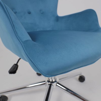 Кресло офисное AksHome Bella Chrome Seven 115