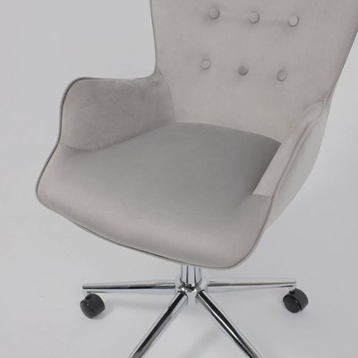 Кресло офисное AksHome Bella Chrome Seven 324