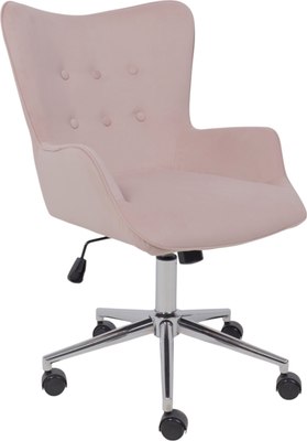 Кресло офисное AksHome Bella Chrome Velluto 37 - фото