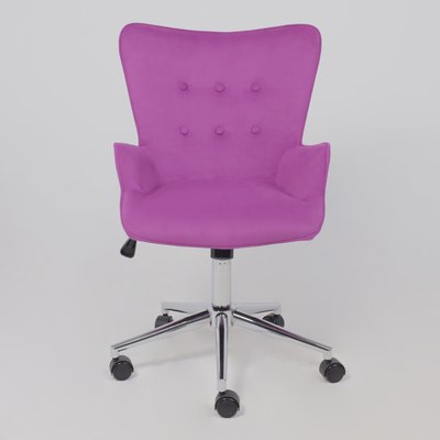 Кресло офисное AksHome Bella Chrome Velluto 41