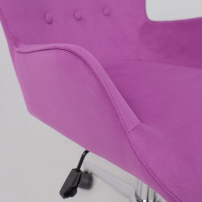 Кресло офисное AksHome Bella Chrome Velluto 41