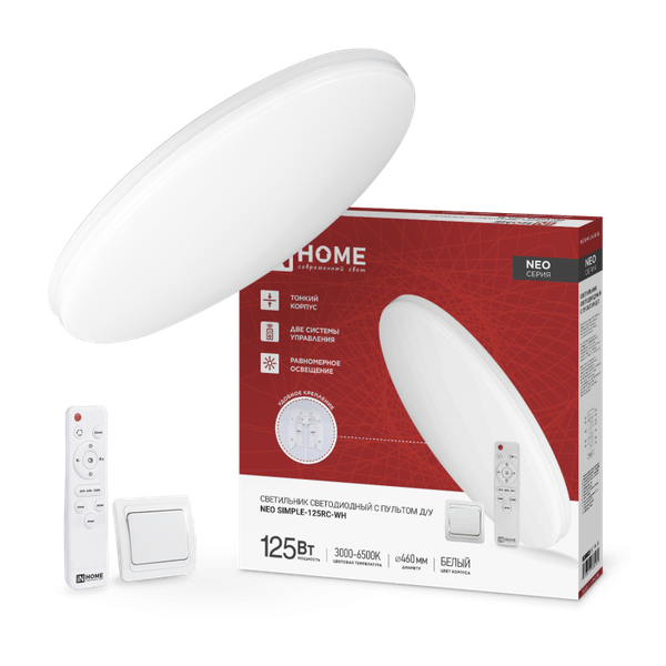 Потолочный светильник INhome Neo Simple / 4690612060927