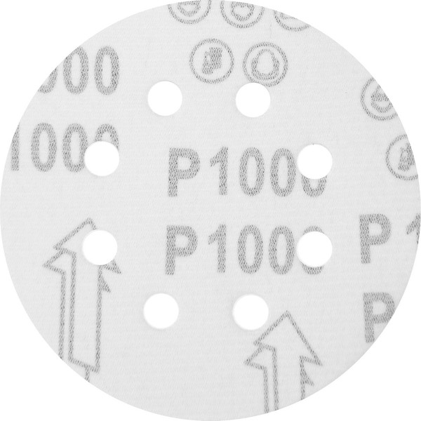 Шлифовальный круг Tundra Перфорированный 125мм Р1000 / 9695483