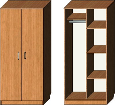 Шкаф Поставымебель ШД-01