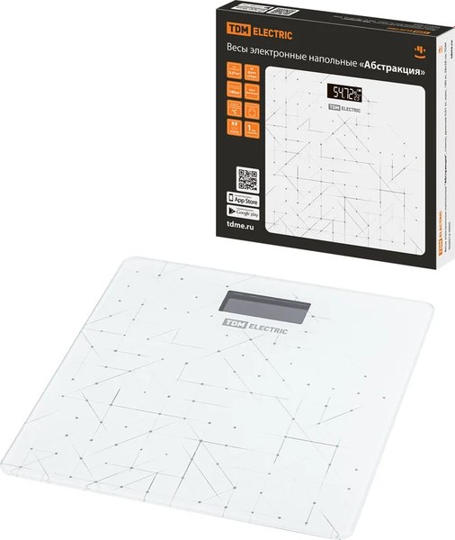 Напольные весы электронные TDM Абстракция SQ4012-0005