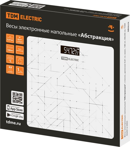 Напольные весы электронные TDM Абстракция SQ4012-0005