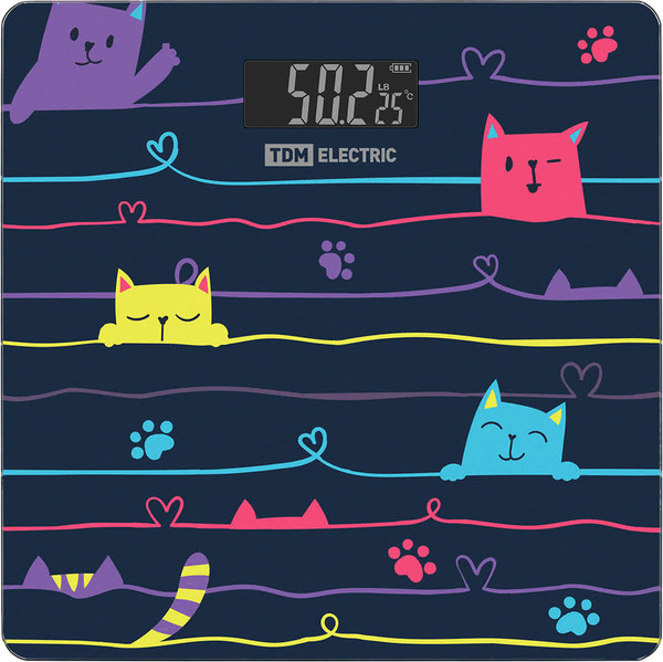 Напольные весы электронные TDM Котики SQ4012-0007 - фото