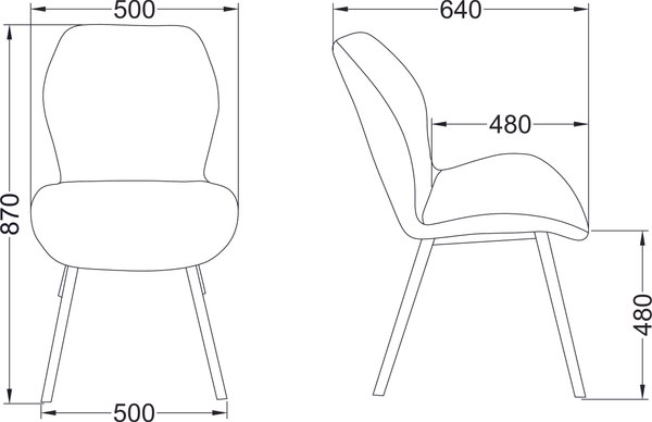 Стул AksHome Harvey
