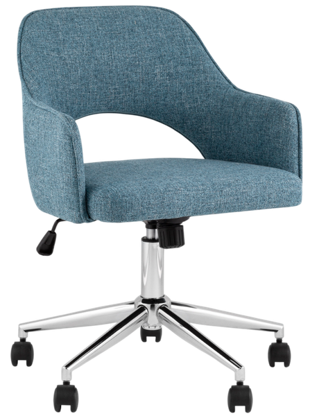 Кресло офисное Stool Group Кларк / Clarkson Tweed Blue - фото