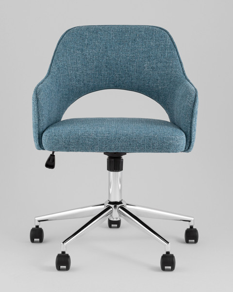 Кресло офисное Stool Group Кларк / Clarkson Tweed Blue