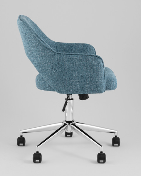 Кресло офисное Stool Group Кларк / Clarkson Tweed Blue