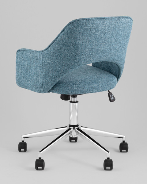 Кресло офисное Stool Group Кларк / Clarkson Tweed Blue
