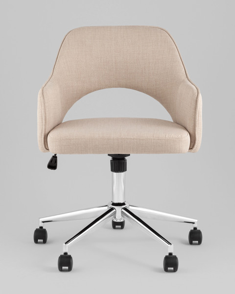 Кресло офисное Stool Group Кларк / Clarkson Linen Beige