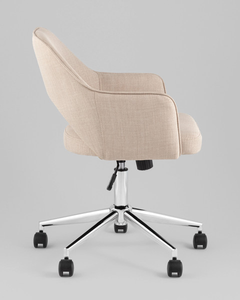 Кресло офисное Stool Group Кларк / Clarkson Linen Beige