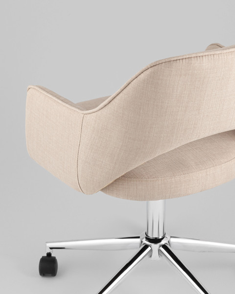 Кресло офисное Stool Group Кларк / Clarkson Linen Beige