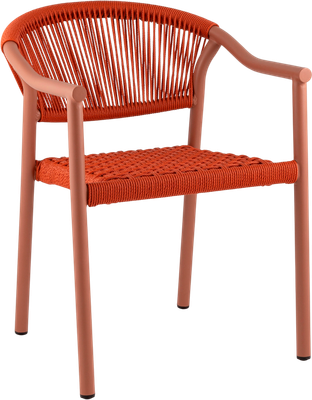 Кресло садовое Stool Group Syna AD642156-2 (красный) - фото