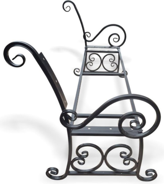 Каркас скамьи садовой СтальСнабДизайн СКР-7