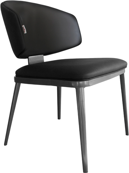 Стул Sheffilton STH-S193 (черный кожзам/металл) - фото