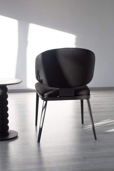 Стул Sheffilton STH-S193 (черный кожзам/металл)