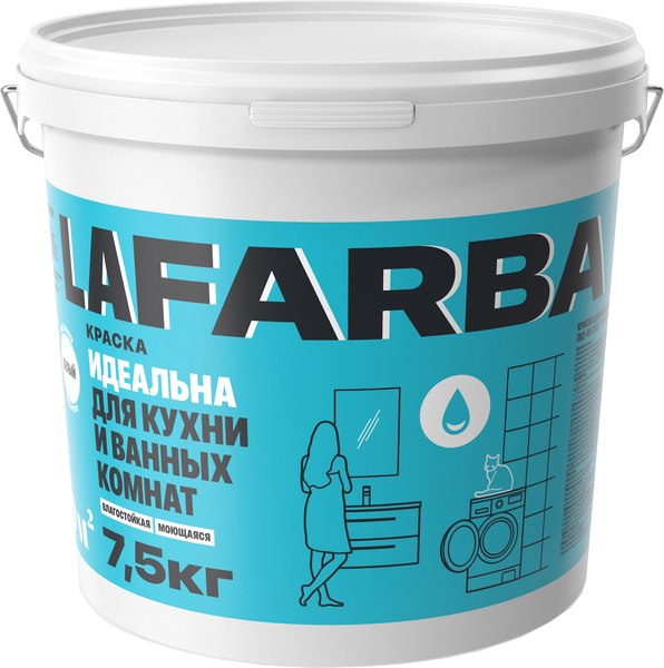 Краска Goldbastik Для кухни и ванных комнат ВД-АК-203 - фото