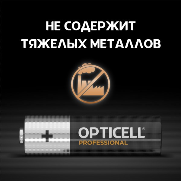 Комплект батареек Opticell Professional AA