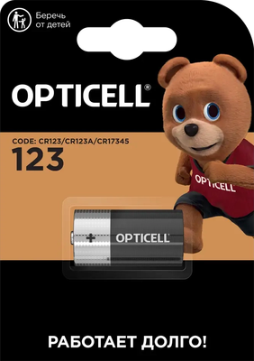 Батарейка Opticell Specialty CR123A - фото