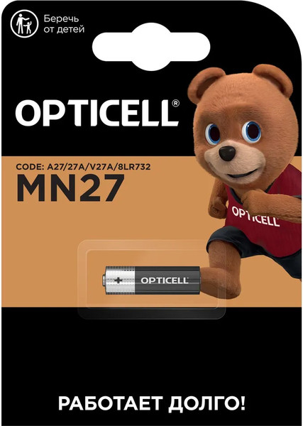Батарейка Opticell Specialty MN27 - фото