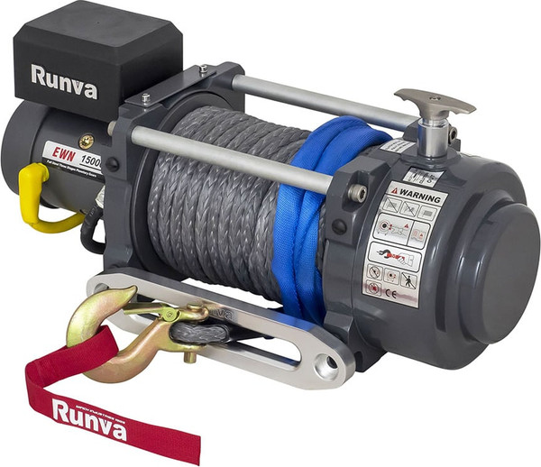 Лебедка электрическая Runva 24V 15000 lbs 6800кг / EWN15000USR24V