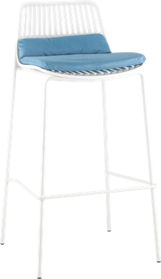 Стул барный Stool Group Louran с подушкой D-012H-75 - фото