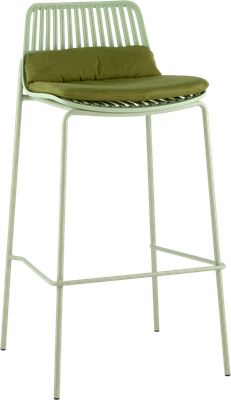 Стул барный Stool Group Louran с подушкой D-012H-75 - фото